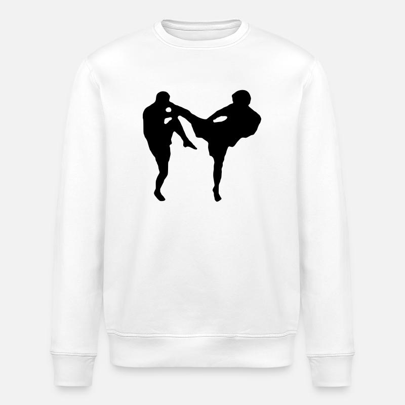 Muay Thai - Sweat bio ROLLER Stanley/Stella Unisexe - blanc