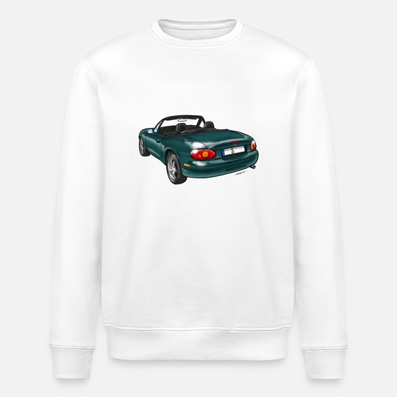 Roadster - Stanley/Stella Unisex Bio-Sweatshirt ROLLER - Weiß