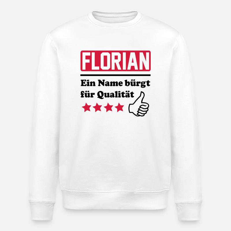 florian - Stanley/Stella ROLLER Unisex Organic Sweatshirt - white