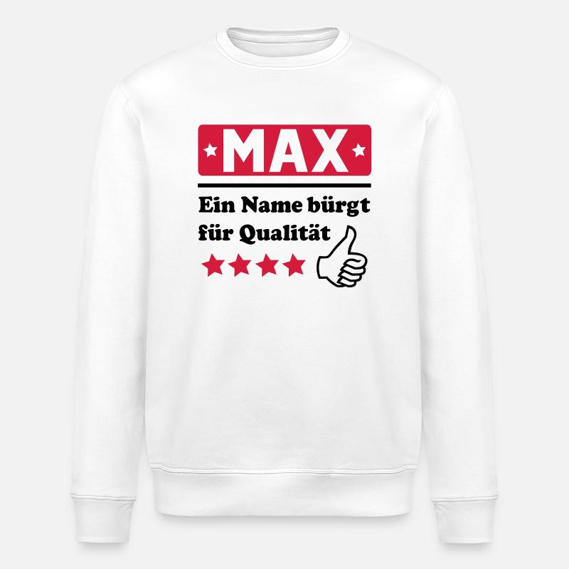 max - Sweat bio ROLLER Stanley/Stella Unisexe - blanc