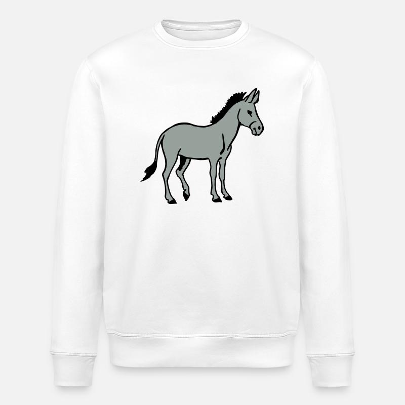 Grautier - Stanley/Stella Unisex Bio-Sweatshirt ROLLER - Weiß