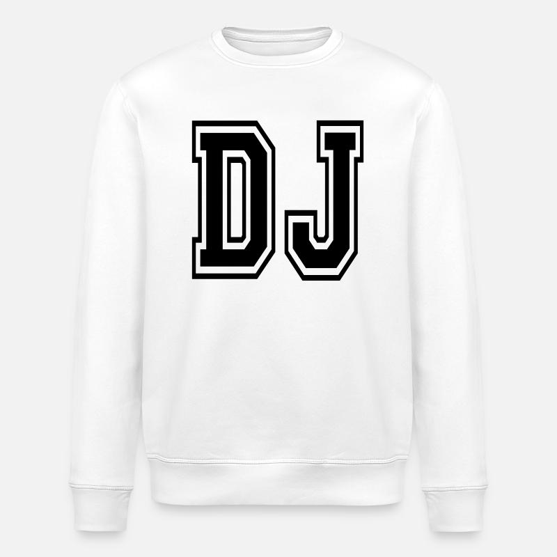DJ - Stanley/Stella ROLLER Unisex Organic Sweatshirt - white