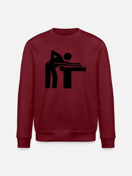 Billard - Stanley/Stella Unisex Bio-Sweatshirt ROLLER - Weiß