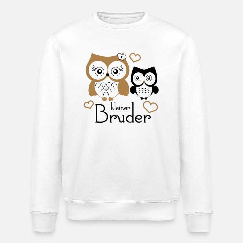 kleiner Bruder - Sweat bio ROLLER Stanley/Stella Unisexe - blanc