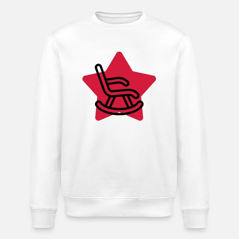 retraite / retraité / retraitée / pension - Sweat bio ROLLER Stanley/Stella Unisexe - blanc