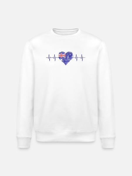 Australia, Down Under - Stanley/Stella Unisex Bio-Sweatshirt ROLLER - Weiß