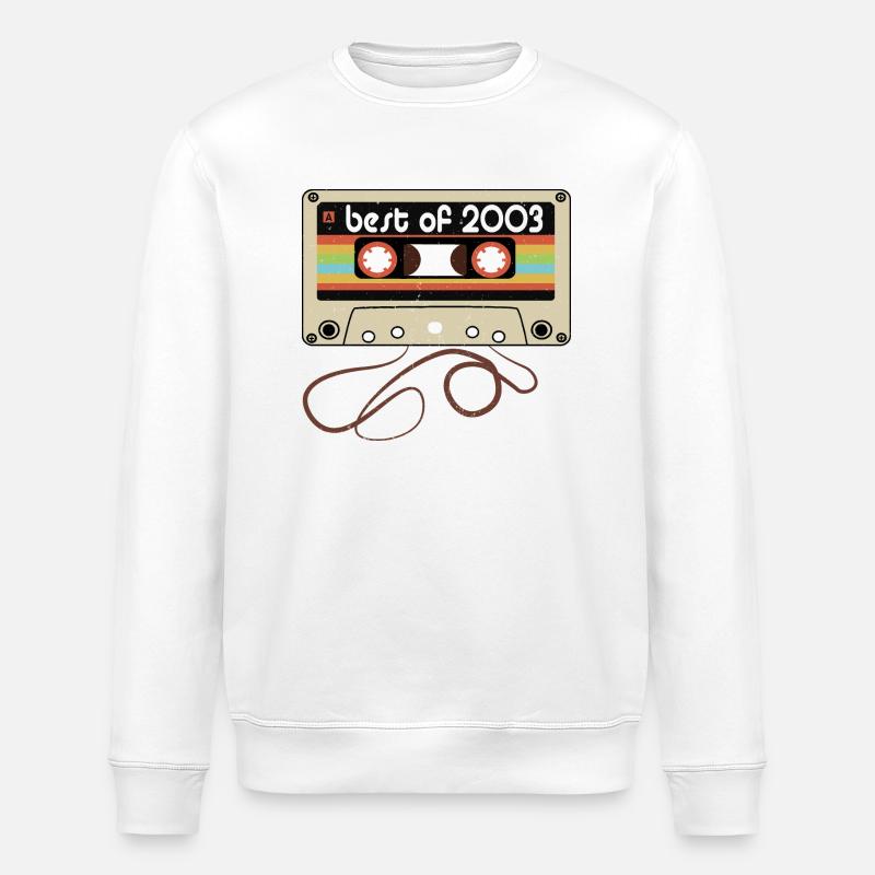 Millésime légendaire 2003 - Sweat bio ROLLER Stanley/Stella Unisexe - blanc