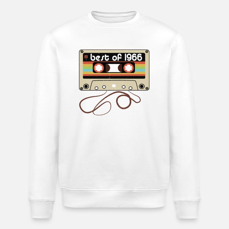 Millésime légendaire 1966 - Sweat bio ROLLER Stanley/Stella Unisexe - blanc