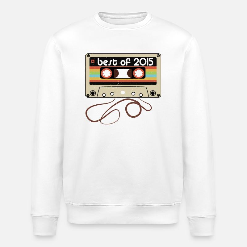 Millésime légendaire 2015 - Sweat bio ROLLER Stanley/Stella Unisexe - blanc
