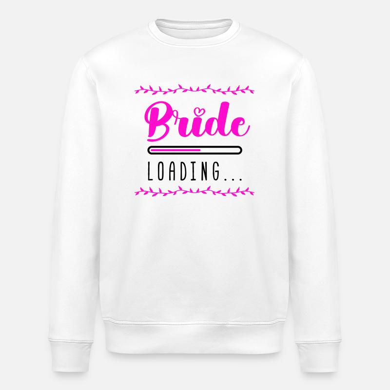 bride loading - Stanley/Stella Unisex Bio-Sweatshirt ROLLER - Weiß