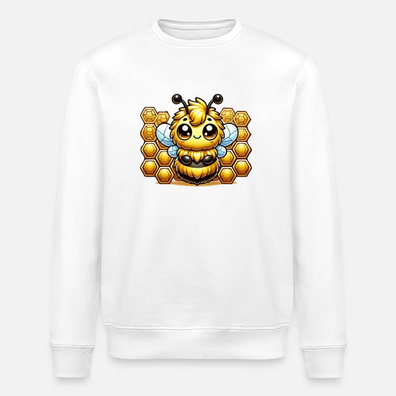 Hummel Comic Nid d’abeille - Sweat bio ROLLER Stanley/Stella Unisexe - blanc