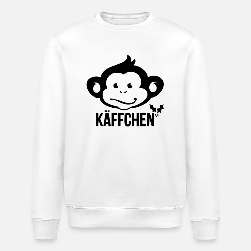 Käffchen - Stanley/Stella Unisex Bio-Sweatshirt ROLLER - Weiß