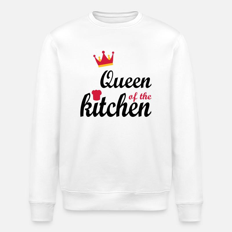 cuire à feu - Sweat bio ROLLER Stanley/Stella Unisexe - blanc