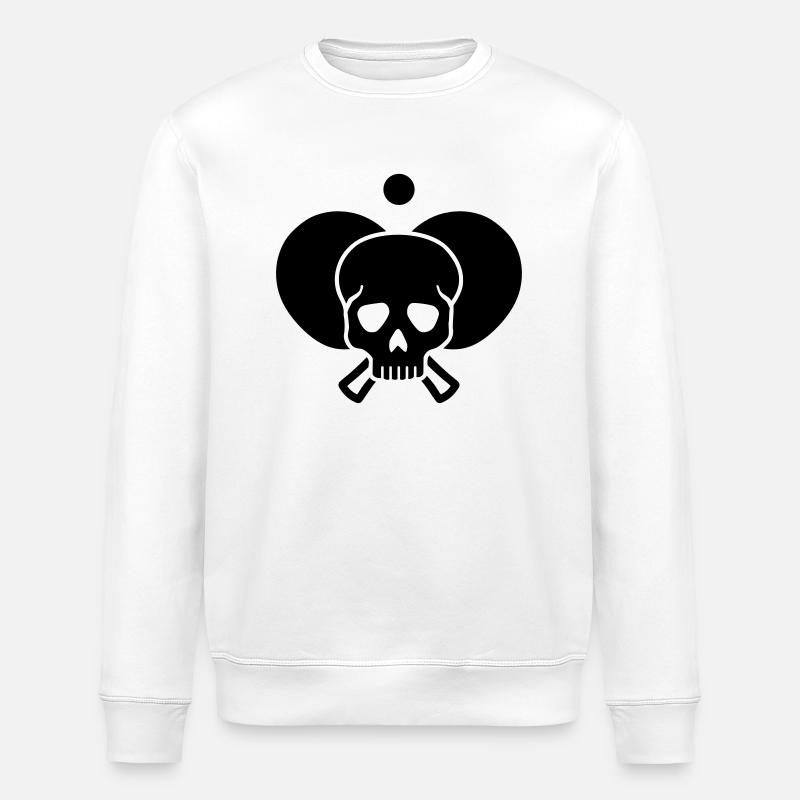 Ping Pong - Sweat bio ROLLER Stanley/Stella Unisexe - blanc
