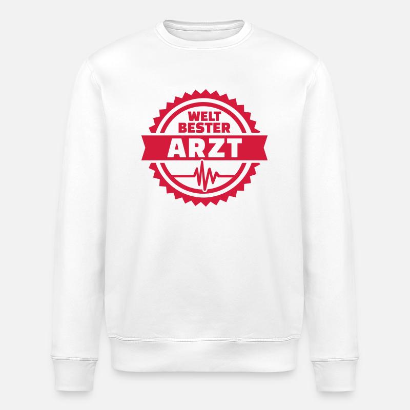 Arzt - Stanley/Stella Unisex Bio-Sweatshirt ROLLER - Weiß