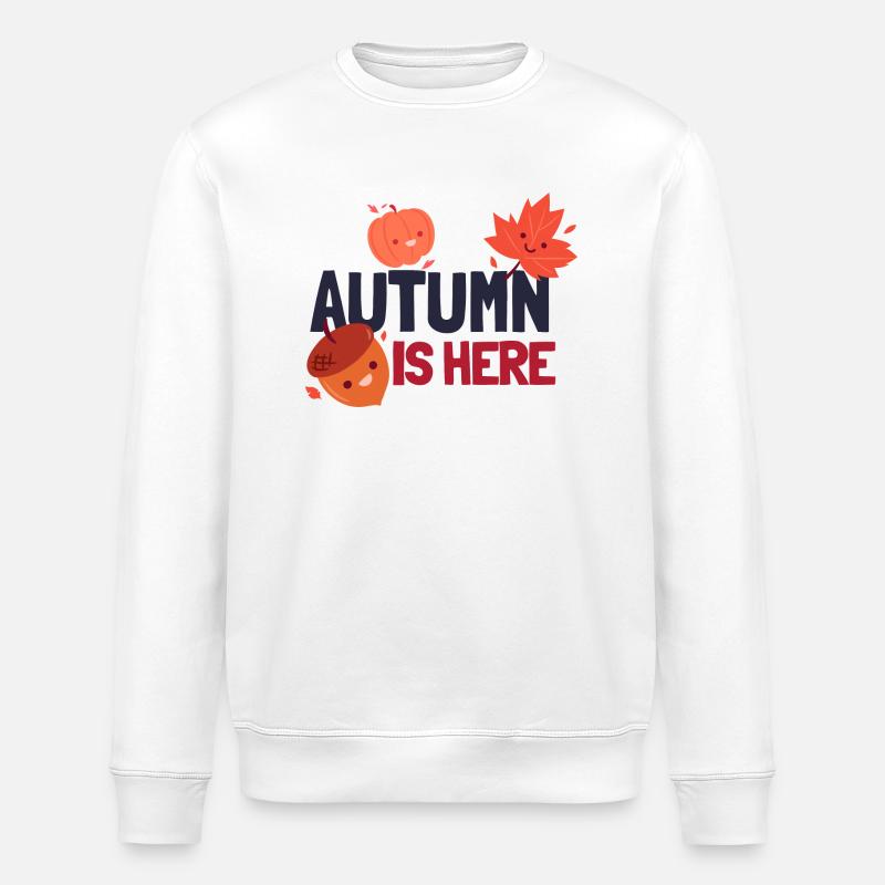 L’automne est là - Sweat bio ROLLER Stanley/Stella Unisexe - blanc