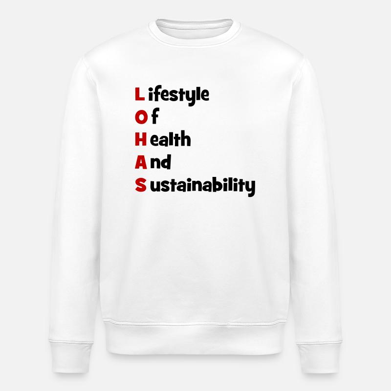 LOHAS - Sweat bio ROLLER Stanley/Stella Unisexe - blanc