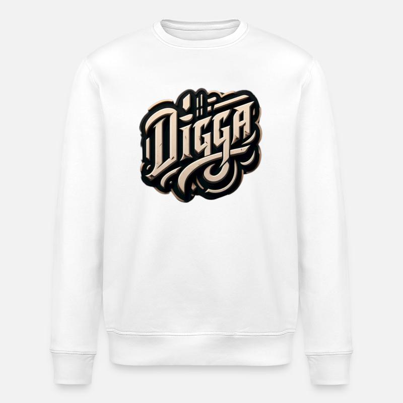 Danish - Stanley/Stella ROLLER Unisex Organic Sweatshirt - white
