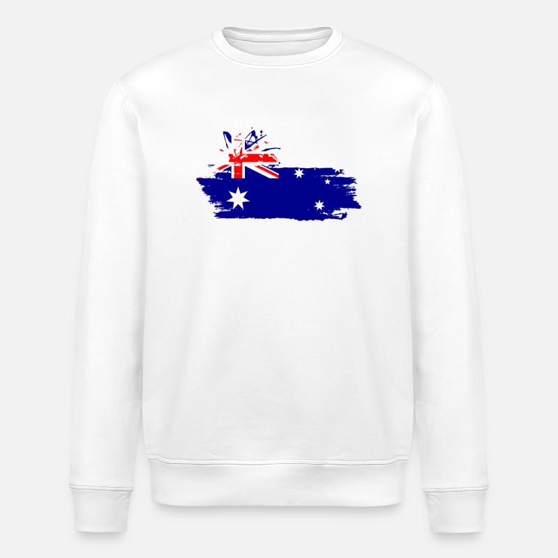Australia, Down Under - Stanley/Stella Unisex Bio-Sweatshirt ROLLER - Weiß