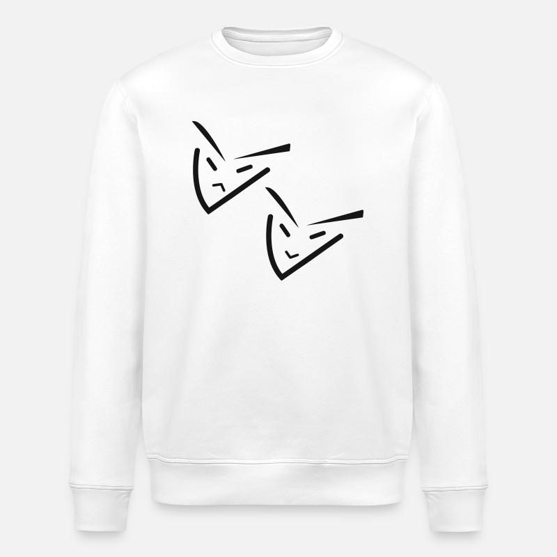 Fuchs - Stanley/Stella Unisex Bio-Sweatshirt ROLLER - Weiß