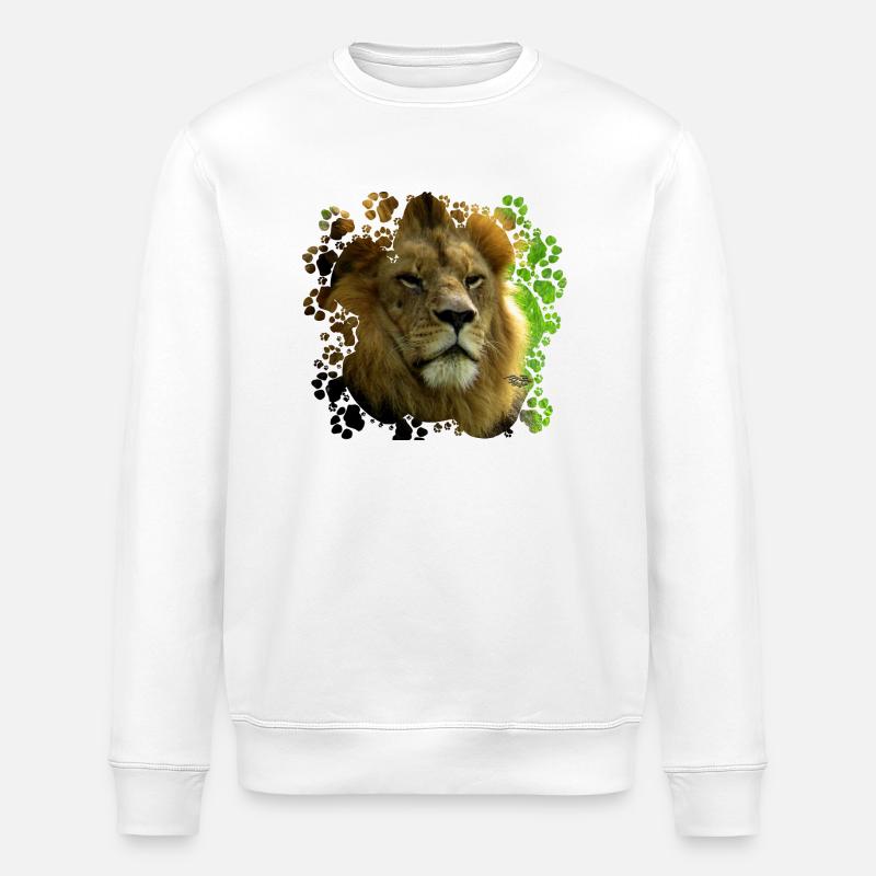 Lion - Stanley/Stella Unisex Bio-Sweatshirt ROLLER - Weiß