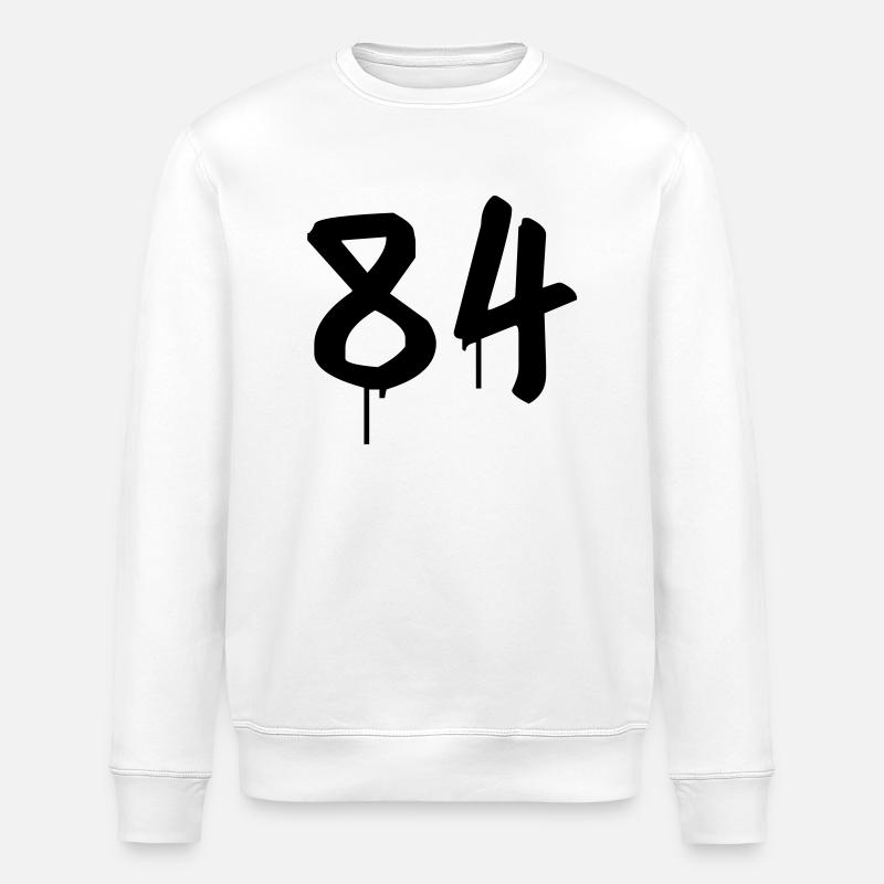 Graffiti : 84 - Sweat bio ROLLER Stanley/Stella Unisexe - blanc