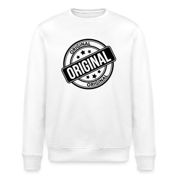 Original - Stanley/Stella Unisex Bio-Sweatshirt ROLLER - Weiß - Vorne - Nik (191cm)