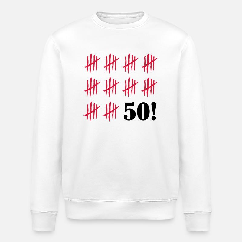 kratzer_50_2 - Stanley/Stella ROLLER Unisex Organic Sweatshirt - white