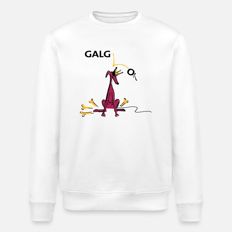 galg_oh - Stanley/Stella ROLLER Unisex Organic Sweatshirt - white
