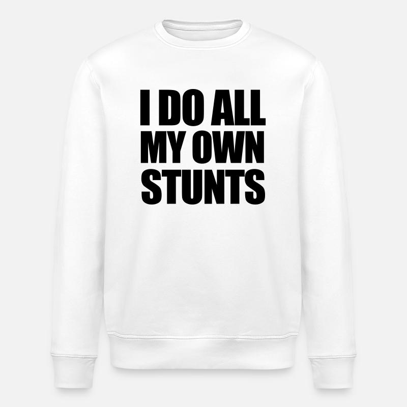 Stunts - Stanley/Stella Unisex Bio-Sweatshirt ROLLER - Weiß