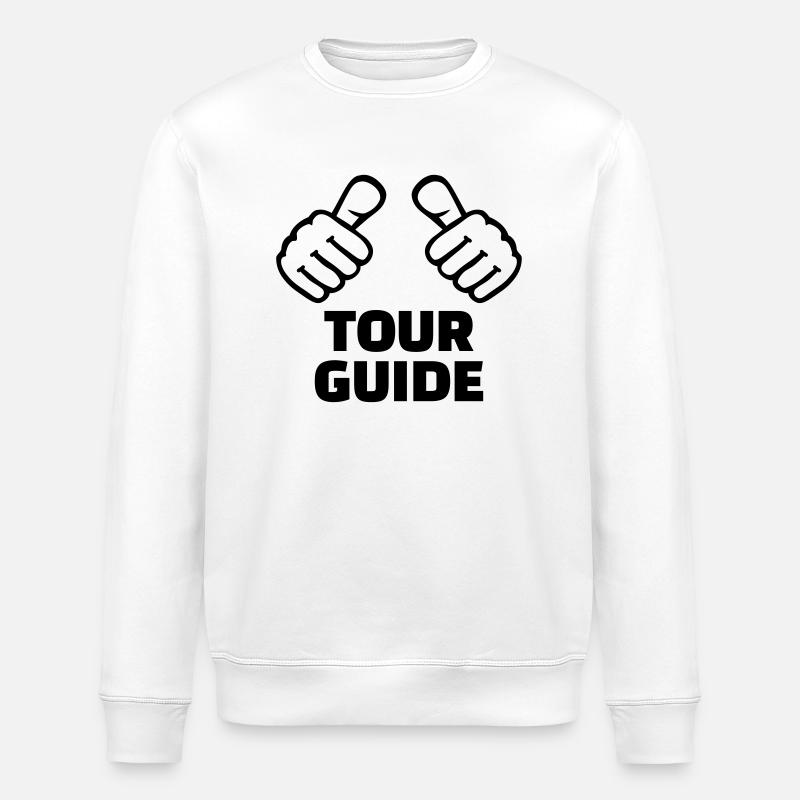 Reiseleiter - Stanley/Stella Unisex Bio-Sweatshirt ROLLER - Weiß
