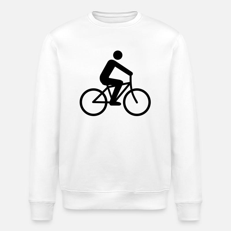 Sport - Radfahrer - Stanley/Stella Unisex Bio-Sweatshirt ROLLER - Weiß