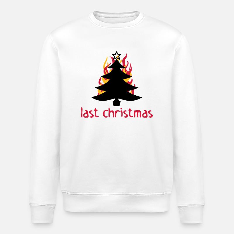 last christmas - Sweat bio ROLLER Stanley/Stella Unisexe - blanc