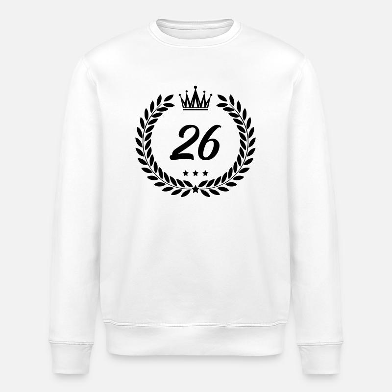 blason 26 - Sweat bio ROLLER Stanley/Stella Unisexe - blanc
