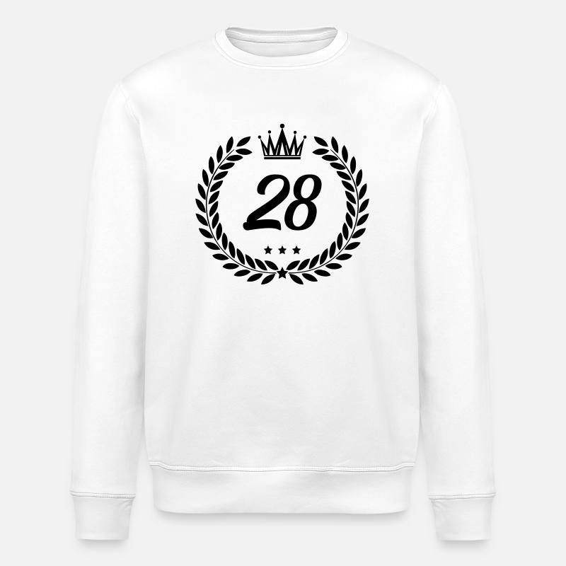 blason 28 - Sweat bio ROLLER Stanley/Stella Unisexe - blanc