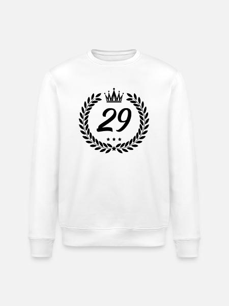 wappen 29 - Stanley/Stella Unisex Bio-Sweatshirt ROLLER - Weiß