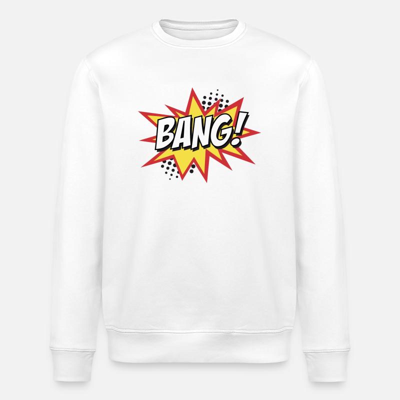 BANG - Stanley/Stella Unisex Bio-Sweatshirt ROLLER - Weiß