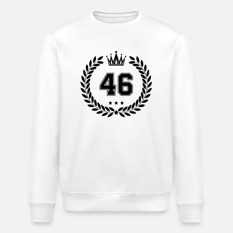 wappen 46 - Stanley/Stella Unisex Bio-Sweatshirt ROLLER - Weiß