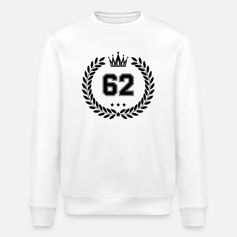 wappen 62 - Stanley/Stella Unisex Bio-Sweatshirt ROLLER - Weiß
