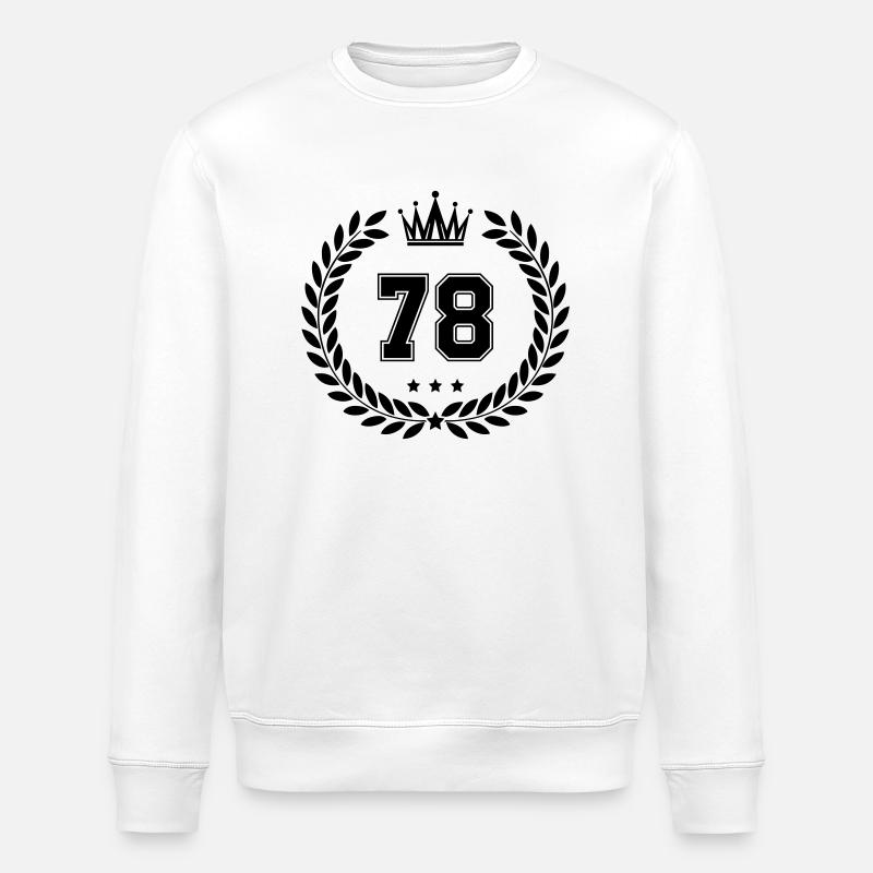 wappen 78 - Stanley/Stella Unisex Bio-Sweatshirt ROLLER - Weiß