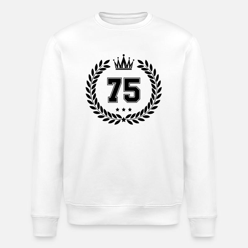 wappen 75 - Stanley/Stella Unisex Bio-Sweatshirt ROLLER - Weiß