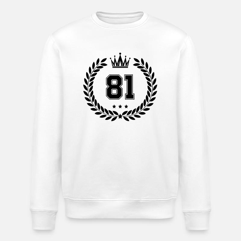 wappen 81 - Stanley/Stella Unisex Bio-Sweatshirt ROLLER - Weiß