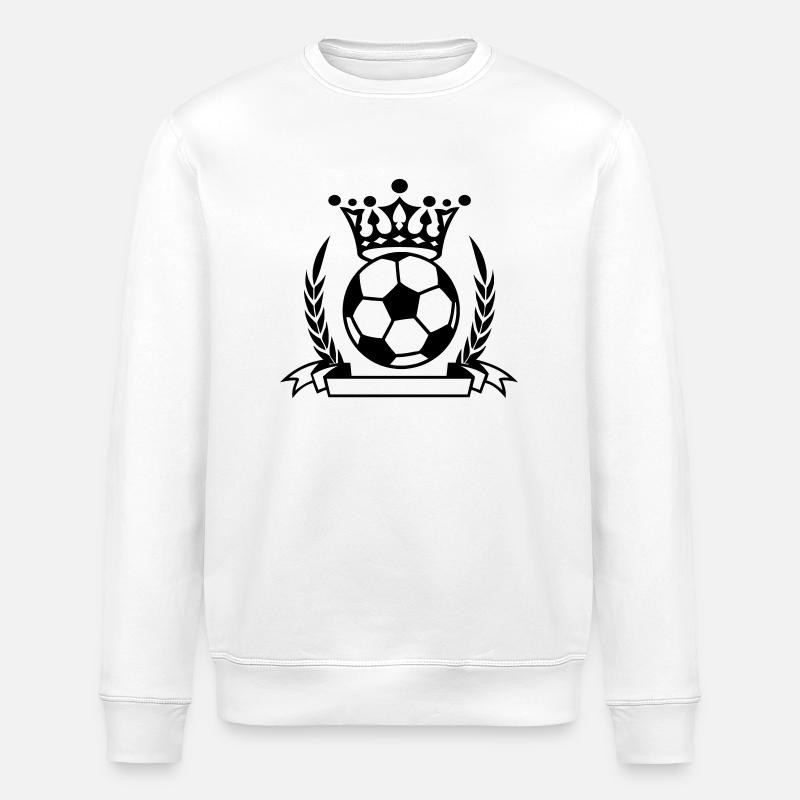 fussball banner - Sweat bio ROLLER Stanley/Stella Unisexe - blanc