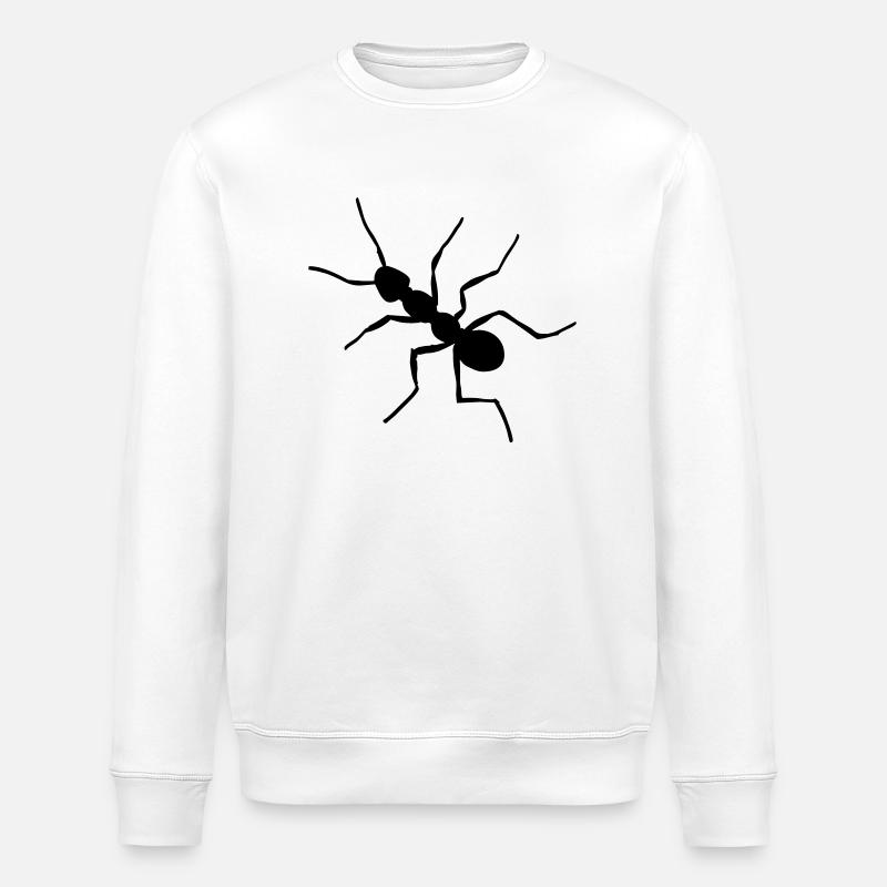 Ant 1 - Sweat bio ROLLER Stanley/Stella Unisexe - blanc