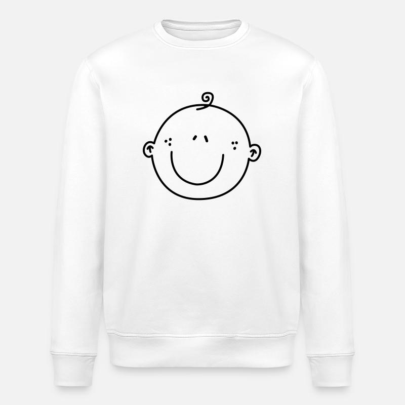 bebis - Stanley/Stella Unisex Bio-Sweatshirt ROLLER - Weiß