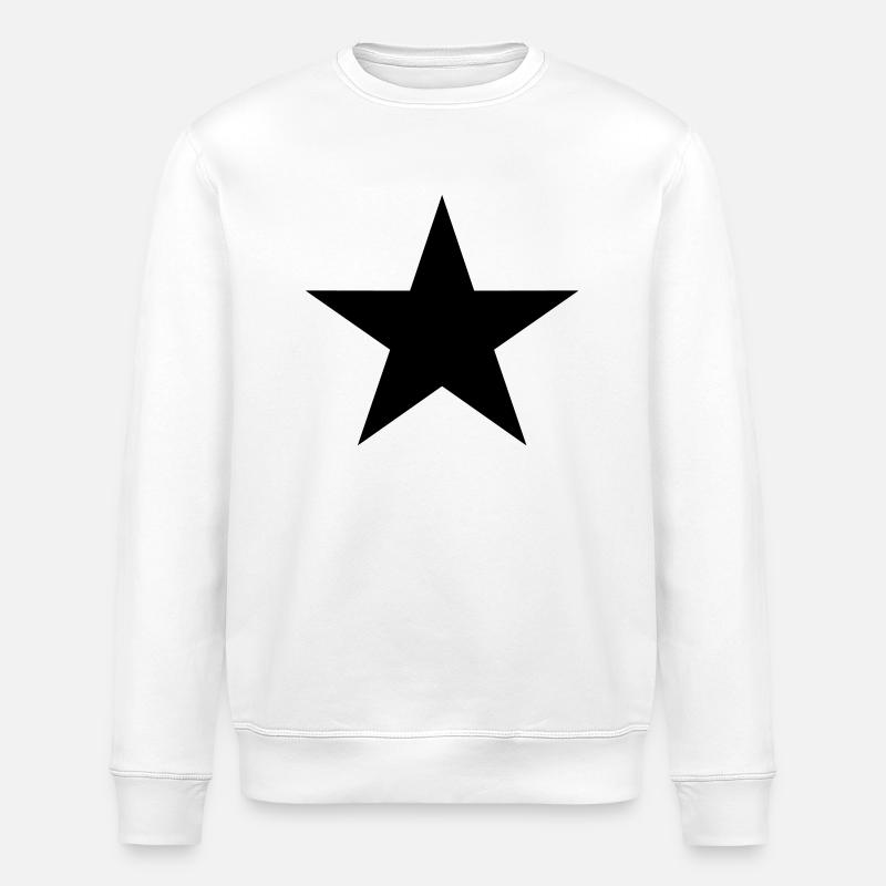 Stern - Stanley/Stella Unisex Bio-Sweatshirt ROLLER - Weiß