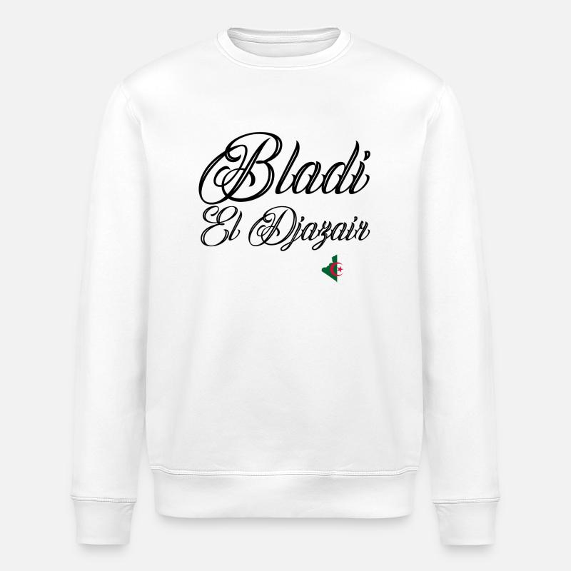 blade EL DJazair - Sweat bio ROLLER Stanley/Stella Unisexe - blanc