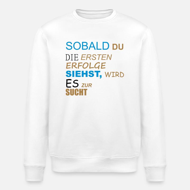 Motivation - Stanley/Stella Unisex Bio-Sweatshirt ROLLER - Weiß