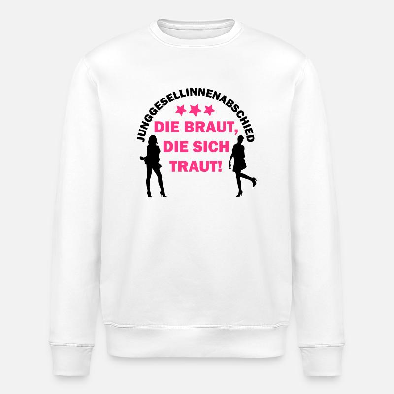 La mariée ose! - Sweat bio ROLLER Stanley/Stella Unisexe - blanc