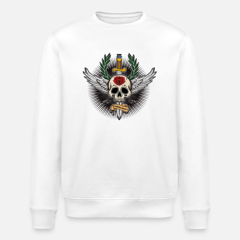 headshot - Stanley/Stella Unisex Bio-Sweatshirt ROLLER - Weiß